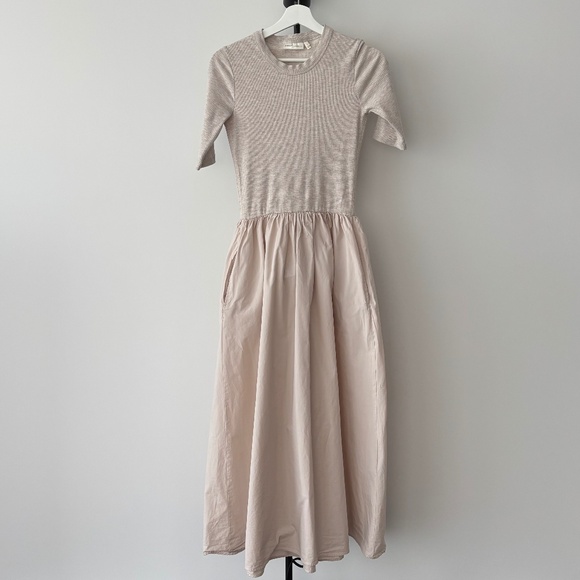 Long Cream InWear dress - Picture 1 of 7
